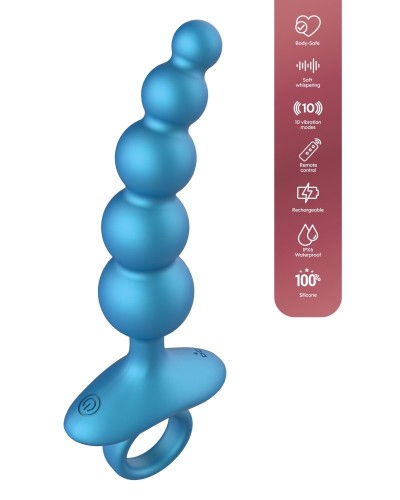 Plug vibrant Blueballs 12 x 3cm sextoys et accessoires sur La Boutique du Hard