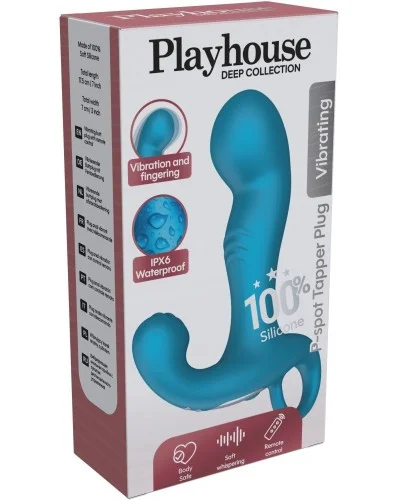 Stimulateur prostatique vibrant Bluespot 10 x 3.5cm sextoys et accessoires sur La Boutique du Hard