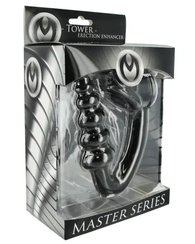Plug et Ballstretcher The Tower 11 x 3.3cm sextoys et accessoires sur La Boutique du Hard