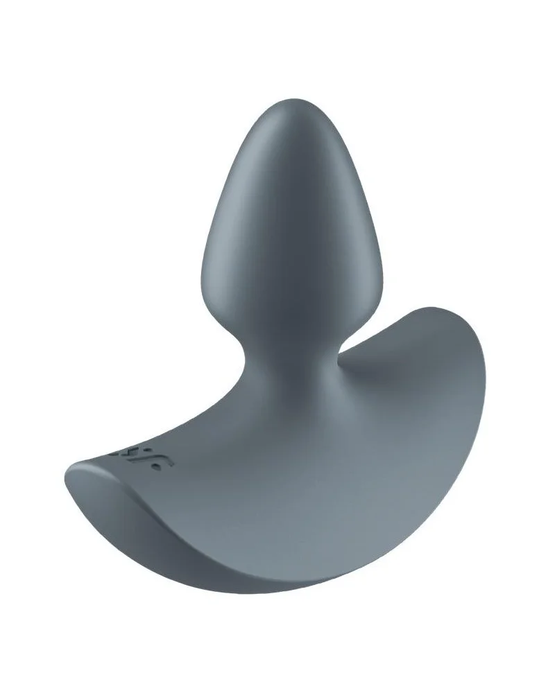 Plug anal vibrant Booty Absolute 1 Gris sextoys et accessoires sur La Boutique du Hard
