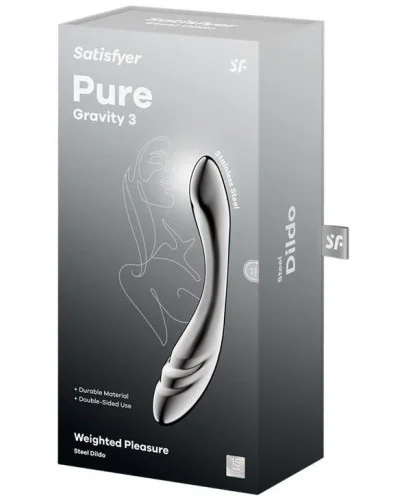 Gode métal Pure gravity 3 21 x 4cm sextoys et accessoires sur La Boutique du Hard