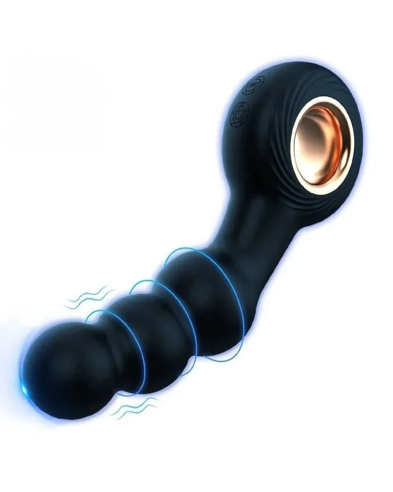 Stimulateur prostatique vibrant Beadfree 9 x 3.4cm sextoys et accessoires sur La Boutique du Hard