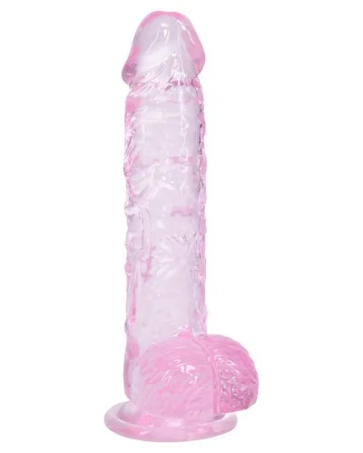 Gode Crystal Clear Rose 11 x 2.7cm sextoys et accessoires sur La Boutique du Hard
