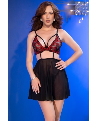 Nuisette Redna Noir et rouge sextoys et accessoires sur La Boutique du Hard