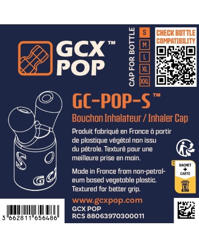Bouchon Diffuseur précis d'Arôme GC-POP Taille S sextoys et accessoires sur La Boutique du Hard