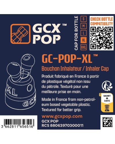 Bouchon Diffuseur précis d'Arôme GC-POP Taille XL sextoys et accessoires sur La Boutique du Hard