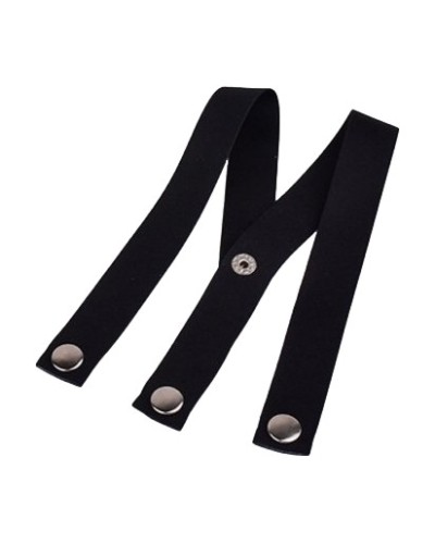 Dispositif Fem Fall-V en métal Sangle noire sextoys et accessoires sur La Boutique du Hard