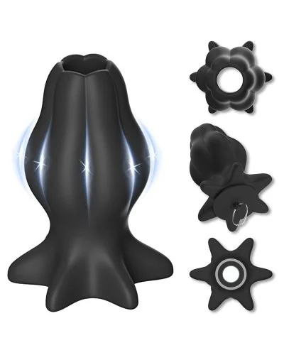 Plug tunnel avec bouchon Starass close S 7.5 x 4cm sextoys et accessoires sur La Boutique du Hard