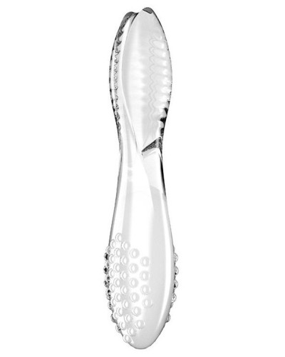 Gode en verre Dazzling crystal 2 Transparent 20 x 3.8cm sextoys et accessoires sur La Boutique du Hard