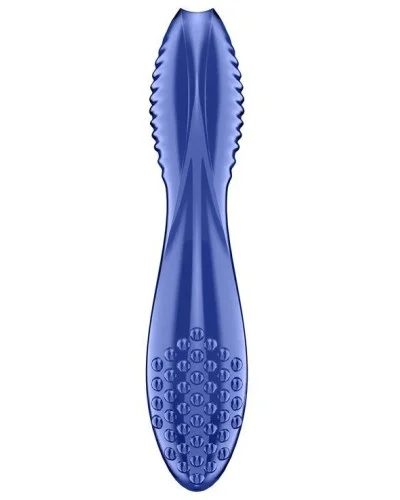 Gode en verre Dazzling crystal 2 Bleu 20 x 3.8cm sextoys et accessoires sur La Boutique du Hard