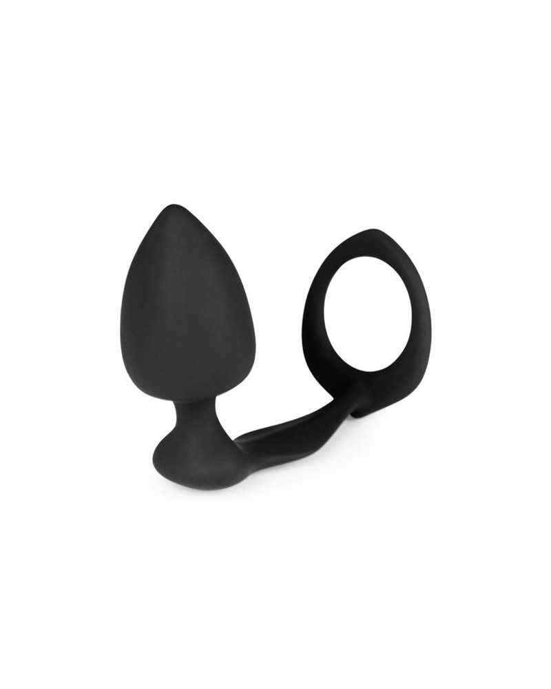 Plug et Cockring Silicone 8cm pas cher