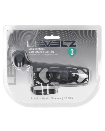 Gaine de pénis Cage Vibe 14 x 4cm sextoys et accessoires sur La Boutique du Hard