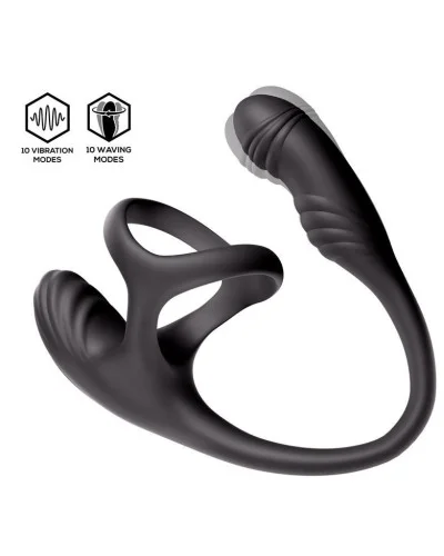 Ballstretcher avec Plug rotatif Kamber 10 vibrations sextoys et accessoires sur La Boutique du Hard