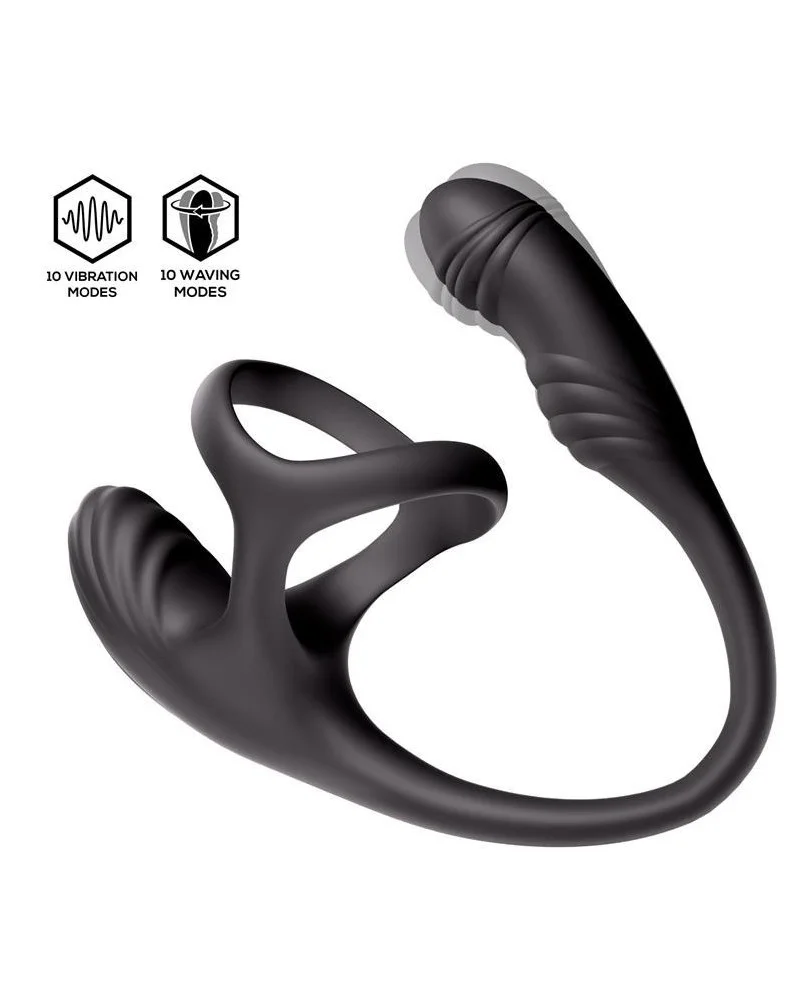 Ballstretcher avec Plug rotatif Kamber 10 vibrations sextoys et accessoires sur La Boutique du Hard