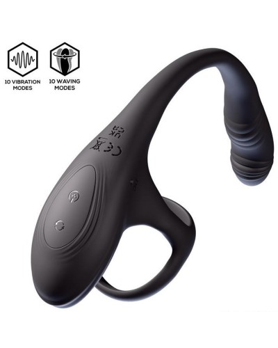 Ballstretcher avec Plug rotatif Kamber 10 vibrations sextoys et accessoires sur La Boutique du Hard