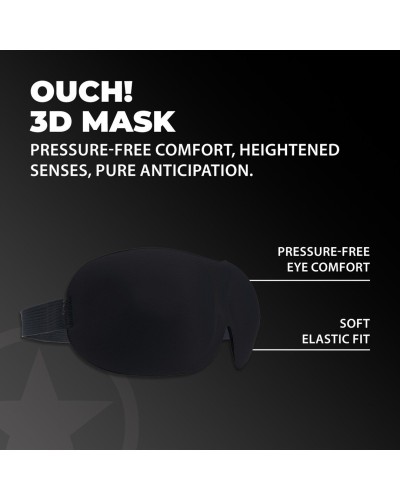 Masque 3D Blind Noir sextoys et accessoires sur La Boutique du Hard