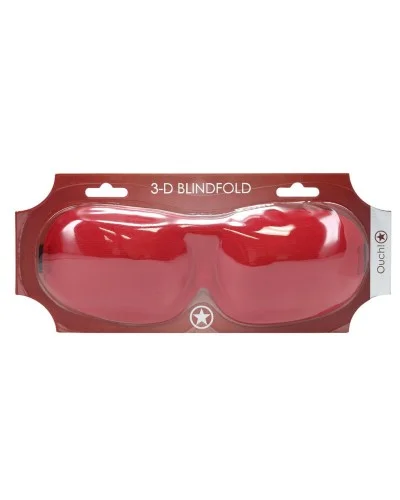 Masque 3D Blind Rouge sextoys et accessoires sur La Boutique du Hard