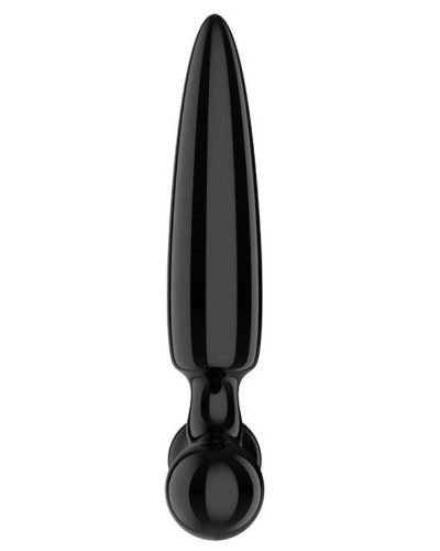 Plug en verre Triple crystal 1 Noir 14 x 3cm sextoys et accessoires sur La Boutique du Hard