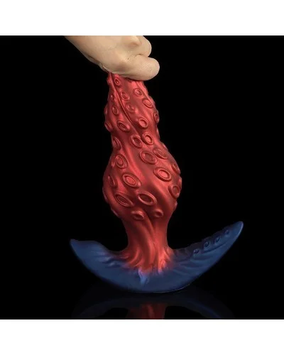 Plug Knotak Rouge S 13 x 4.7cm sextoys et accessoires sur La Boutique du Hard