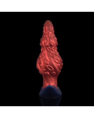 Plug Knotak Rouge L 21 x 7.7cm sextoys et accessoires sur La Boutique du Hard