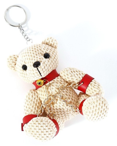 Porte-Clés ourson Teddybear Fetish Rouge sextoys et accessoires sur La Boutique du Hard
