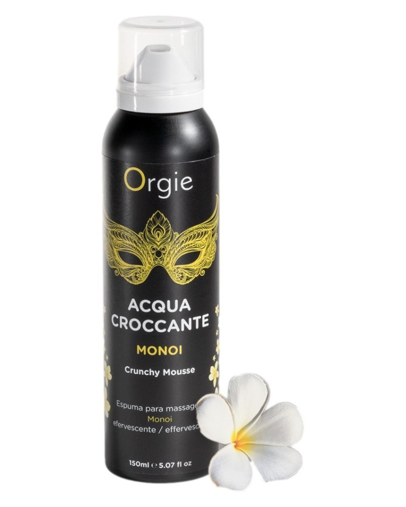 Mousse de massage Monoi Acqua croccante 150ml sextoys et accessoires sur La Boutique du Hard