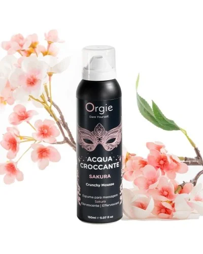 Mousse de massage Sakura Acqua croccante 150ml sextoys et accessoires sur La Boutique du Hard