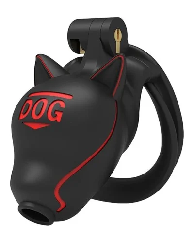 Cage Doglock Noire 9 x 3.3cm sextoys et accessoires sur La Boutique du Hard