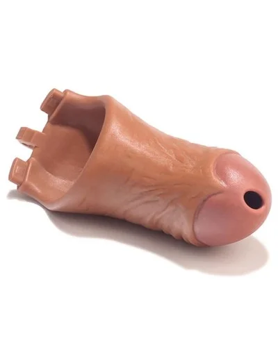 Cage Dick Marron M 9.5 x 3.5cm sextoys et accessoires sur La Boutique du Hard