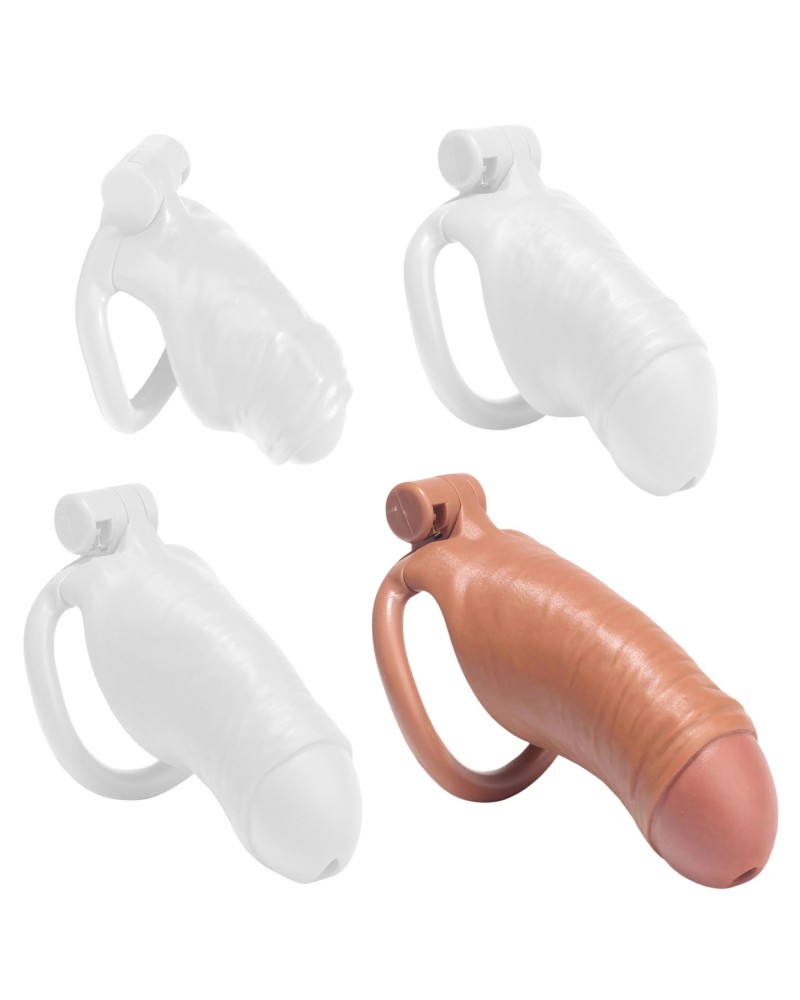 Cage Dick Marron XL 12.5 x 3.5cm sextoys et accessoires sur La Boutique du Hard