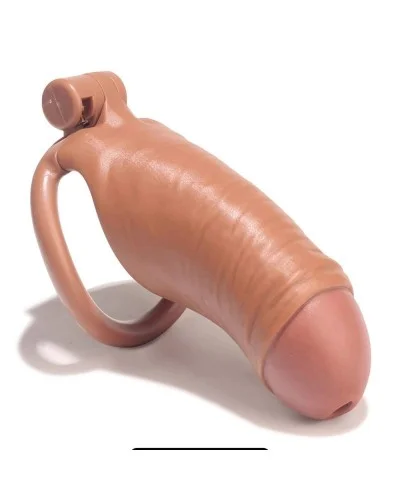 Cage Dick Marron XL 12.5 x 3.5cm sextoys et accessoires sur La Boutique du Hard