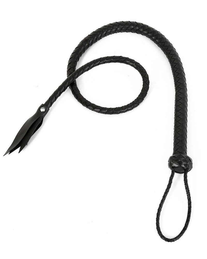 Fouet Threebraids 120cm sextoys et accessoires sur La Boutique du Hard
