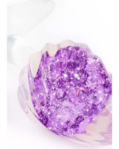 Plug transparent Crystalbutt M 8 x 3.7cm sextoys et accessoires sur La Boutique du Hard