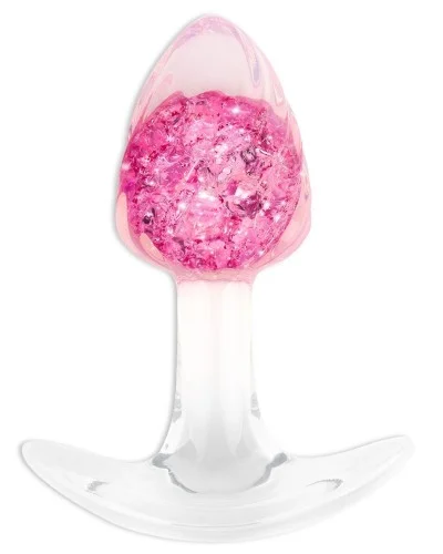 Plug transparent Crystalbutt S 7 x 3.1cm sextoys et accessoires sur La Boutique du Hard