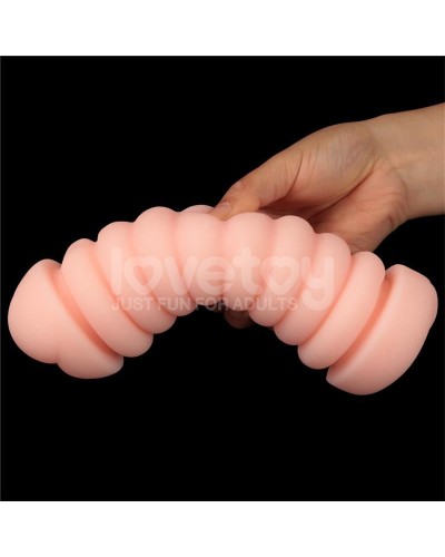 Masturbateur 2 entrées vagin-anus Virgin-skin blowout Rose sextoys et accessoires sur La Boutique du Hard