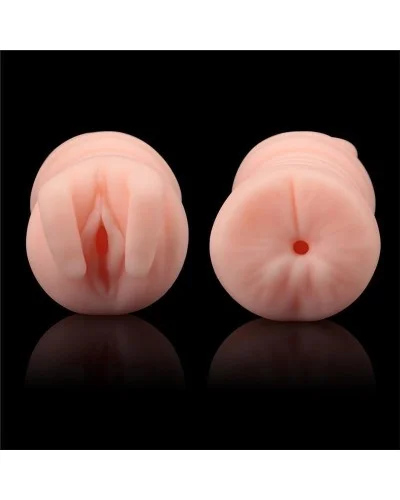 Masturbateur 2 entrées vagin-anus Virgin-skin blowout Bleu sextoys et accessoires sur La Boutique du Hard