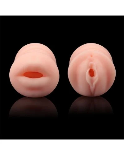 Masturbateur 2 entrées vagin-bouche Virgin-skin blowout Violet sextoys et accessoires sur La Boutique du Hard