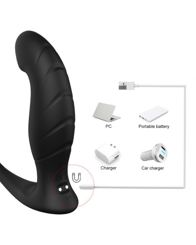 Plug Vibrant + Cockring télécommande Wandering 11 x 3 cm sextoys et accessoires sur La Boutique du Hard