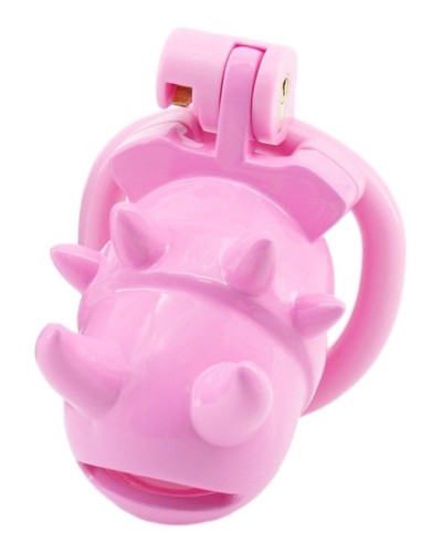 Cage Vikya 7.5 x 3.2 cm Rose sextoys et accessoires sur La Boutique du Hard