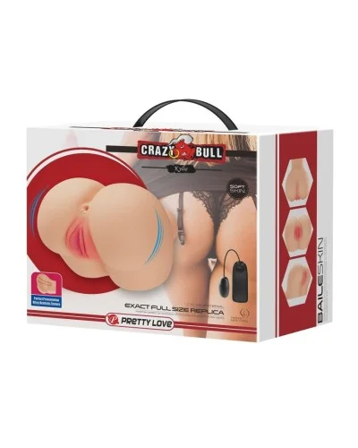 Masturbateur vibrant Crazy bull Kylie sextoys et accessoires sur La Boutique du Hard