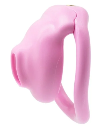 Cage Just Lock 3.5 x 3.3 cm Rose sextoys et accessoires sur La Boutique du Hard
