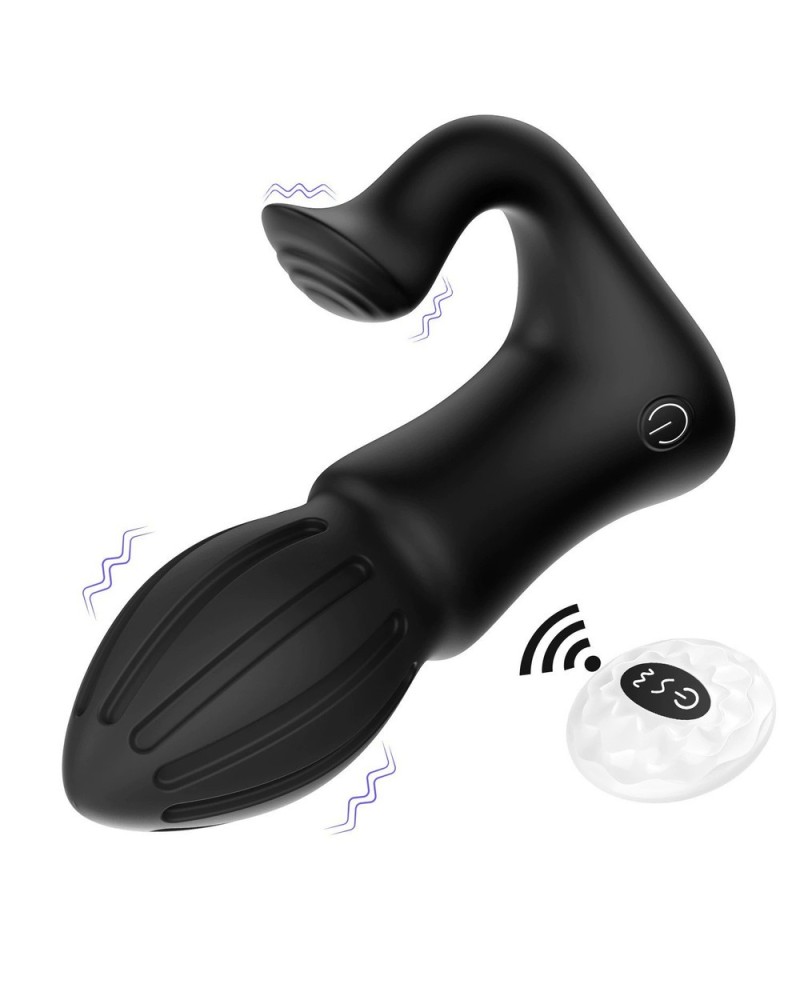 Plug vibrant Hanow 7.5 x 2.9cm sextoys et accessoires sur La Boutique du Hard