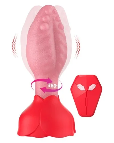 Plug vibrant Rotatif Rosy Gap 7.5 x 3.5cm sextoys et accessoires sur La Boutique du Hard
