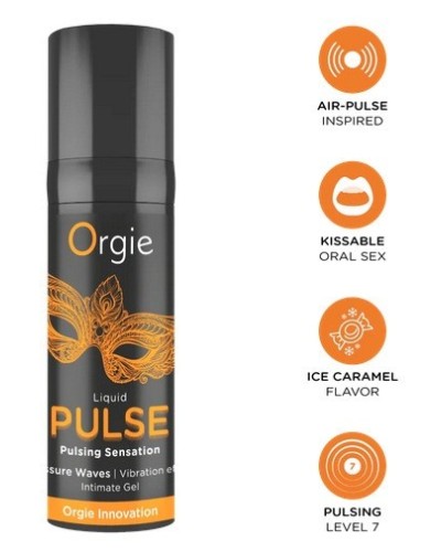 Gel Stimulant Pulse 15ml sextoys et accessoires sur La Boutique du Hard