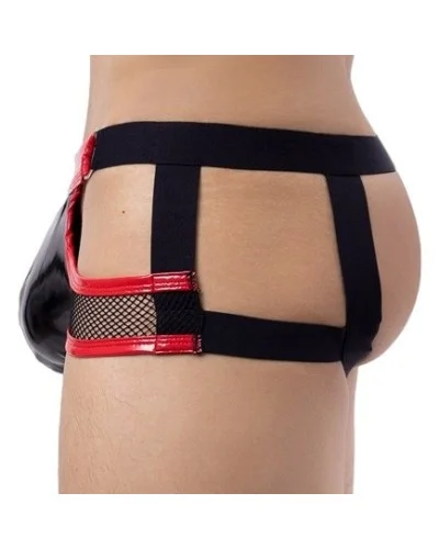 Jockstrap sexy Hollband Noir sextoys et accessoires sur La Boutique du Hard
