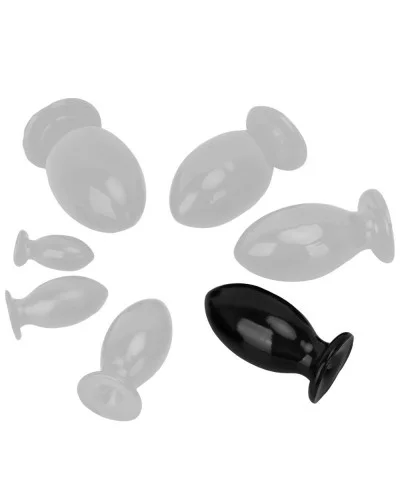 Plug Rugby egg XL 12 x 6.5cm sextoys et accessoires sur La Boutique du Hard