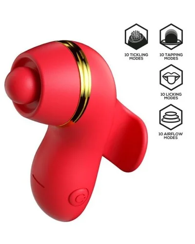 Stimulateur clitoridien Beeny 4 embouts sextoys et accessoires sur La Boutique du Hard