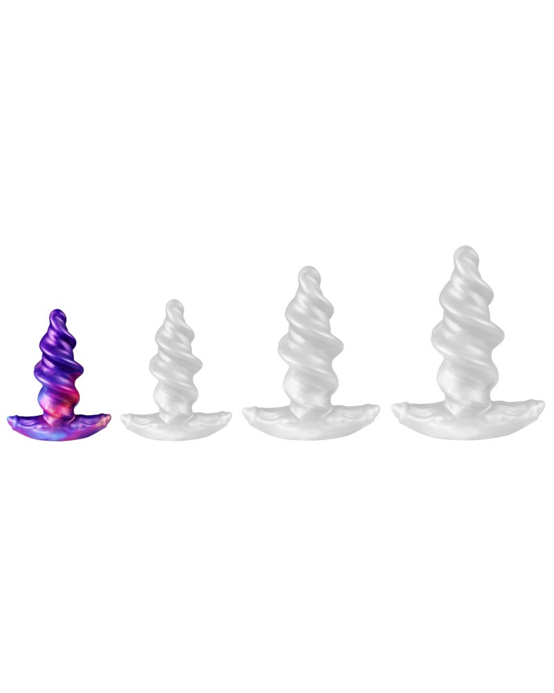 Plug Spiraltal Violet XS 9 x 4cm sextoys et accessoires sur La Boutique du Hard