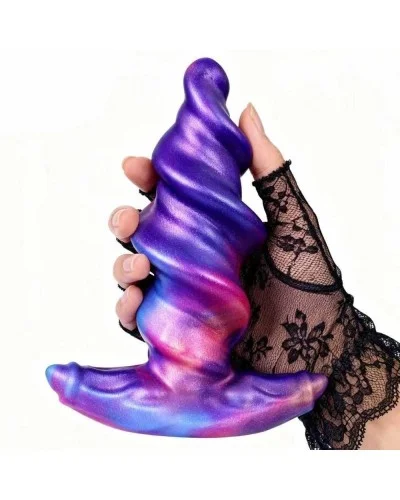 Plug Spiraltal Violet L 16 x 7cm sextoys et accessoires sur La Boutique du Hard