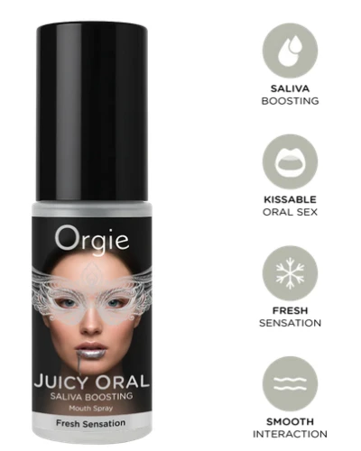 Spray pour fellation Juicy Oral 15ml sextoys et accessoires sur La Boutique du Hard